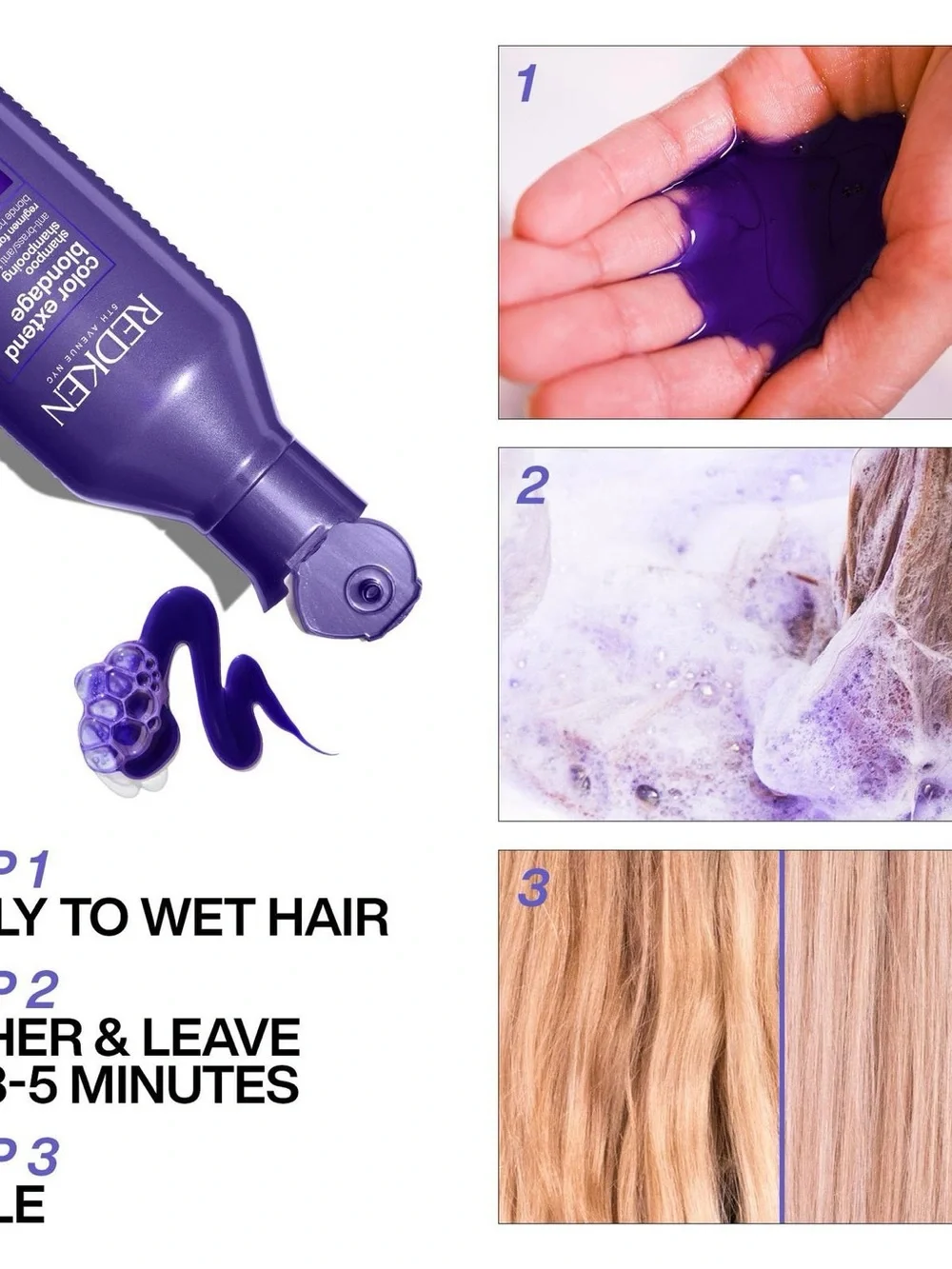 Redken Blondage Violet Pigment Conditioner Color Extend Blondage BNIB 10fl oz